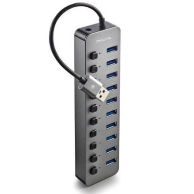 Hub USB NGS IHUB10 com 10xUSB 3.0