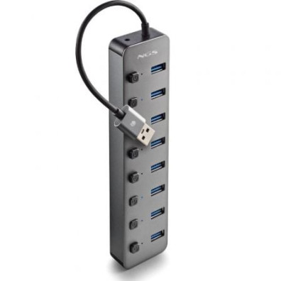Hub USB NGS IHUB8 com 8 portas USB 3.0