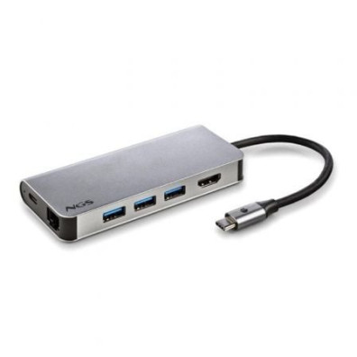 Docking USB Tipo-C NGS WonderDock8 - Conectividade Versátil
