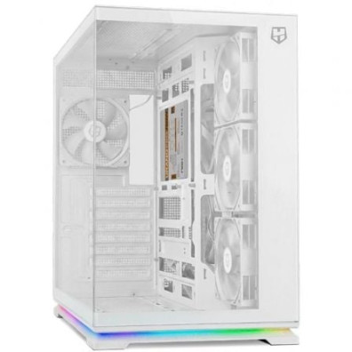Caixa Gaming Semitorre Nox Hummer Galaxy - Blanca