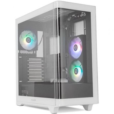 Caixa Gaming Semitorre Nox Hummer ETHER - Branca e Negra