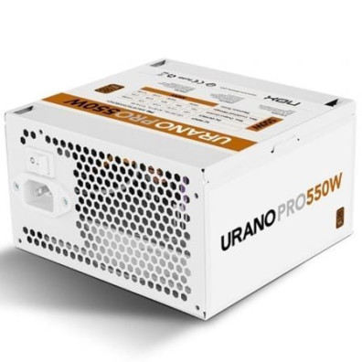 Fonte de Alimentação Nox Hummer Urano Pro White 550W Ventilador 12cm 80 Plus Bronze