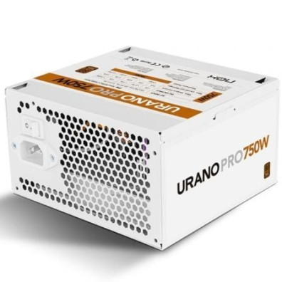 Fonte de Alimentação Nox Hummer Urano Pro White 750W com Ventilador 12cm 80 Plus Bronze