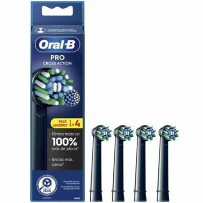 Oral-B Pro Cross Action - Pack 4 uds