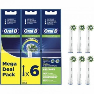 Oral-B Pro Cross Action - Pack 6 uds
