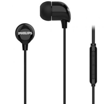 Auriculares Intrauditivos Philips TAE2146BK/ com Micrófono/ USB Tipo-C - Pretos