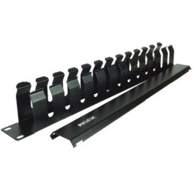 Painel Guia Cabos com Tapa Phasak PA 5095 para Rack 19"