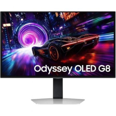 Samsung Monitor gaming 32" G81SF Odyssey OLED G8 4K 240Hz - Prata