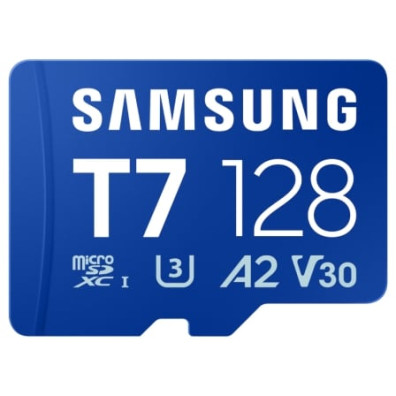 Cartão de Memória Samsung P7 128GB microSD XC/ Classe 10 - 170MBs