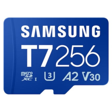 Cartão de Memória Samsung P7 256GB microSD XC/ Classe 10 - 170MBs