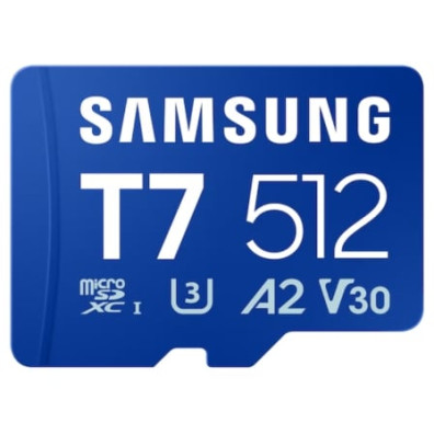 Cartão de Memória Samsung P7 microSD XC 512GB Classe 10 - 170MBs