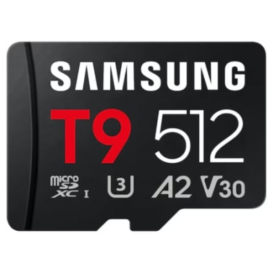 Cartão de Memória Samsung P9 512GB microSD XC/ Classe 10 - 200MBs