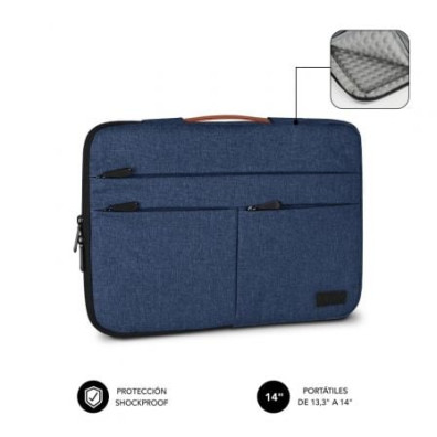 Base Subblim Air Padding 360 Sleeve para Portátils até 14" - Azul