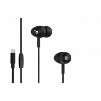 Auriculares Intrauditivos Sunstech BEATC com Micrófono USB Tipo C