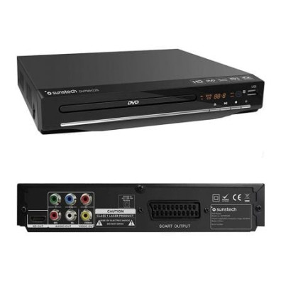 Leitor DVD Sunstech DVPMH225BK - Multimédia de alta qualidade