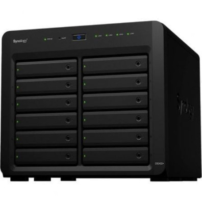 NAS Synology Diskstation DS2422+ - 12 Bahias 3.5" e 2.5" - 4GB DDR4