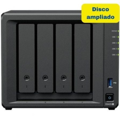 NAS Synology Diskstation DS425+ 4 Bahias 3.5" 2.5" 2GB DDR4 8TB