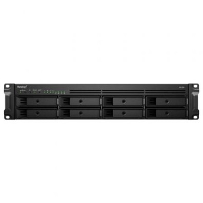 NAS Synology Diskstation RS1221RP+ com 8 baías, 3.5" e 2.5" - 4GB DDR4