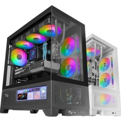 Torre Gaming Mars Gaming MC-LCDX - Caixa Semitorre