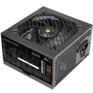 Fonte de Alimentação Mars Gaming MPB650SI 650W com Ventilador de 12cm