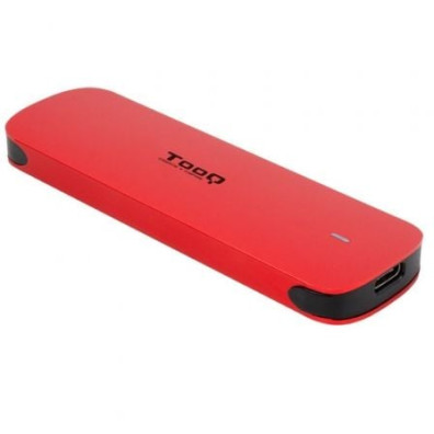 Caixa Externa TooQ TQE-2201R para Disco SSD M.2 NVMe USB 3.1 Gen2
