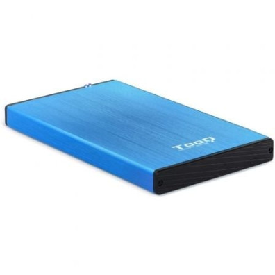 CAIXA EXTERNA 2.5" USB 3.0 TOOQ TQE-2527BL PARA HD HASTA 9,5MM SATA USB 3.0/3.1 GEN1 AZUL - USB 3.1