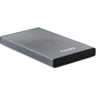 CAIXA EXTERNA 2.5" USB 3.0 TOOQ TQE-2527G PARA HD HASTA 9,5MM SATA USB 3.0/3.1 GEN1 GRIS - USB 3.1