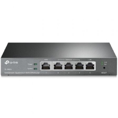 Router VPN SafeStream Gigabit TP-Link Omada TL-R605 - 5 Portos Multi-WAN