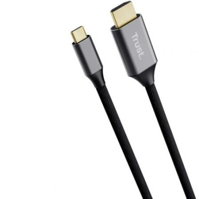Cabo Conversor HDMI Macho a USB Tipo-C Trust CALYX 4K - HDMI Macho/ 2m