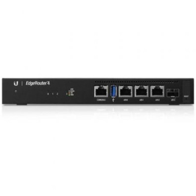 Router Ubiquiti EdgeRouter 4 - 4 Portos RJ45 Gigabit 10/100/1000 - SFP