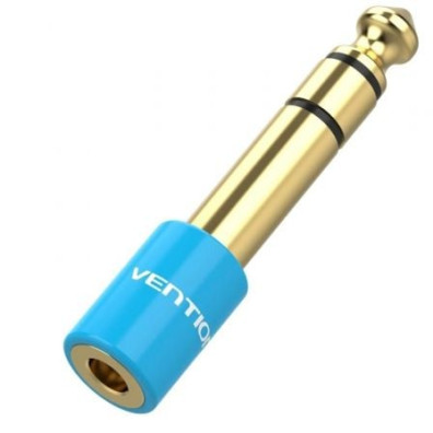 Adaptador Jack Vention Jack 6.5 Macho a Jack 3.5 Hembra