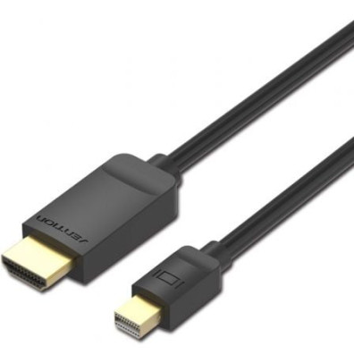 Cabo Conversor Mini DisplayPort Macho a HDMI Macho Vention HABBH, 2m