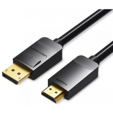 Cabo Conversor DisplayPort a HDMI Vention HADBI Macho 3m