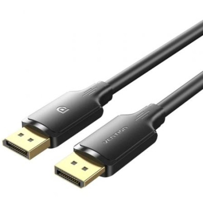 Cabo Conversor Vention HAKBH/ DisplayPort Macho - DisplayPort 4K Macho/ 2m