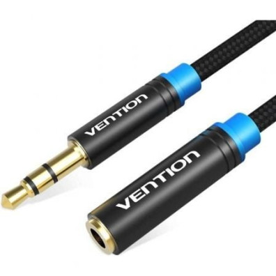 Cabo Estéreo Vention Jack 3.5 Macho a Jack 3.5 Hembra 5m