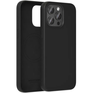 Base iPhone 13 Pro MagSafe de Silicona em Preto - Marca Vention