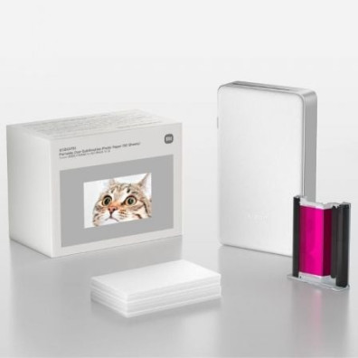Papel fotográfico de sublimação Xiaomi Photo Printer Pro (50 folhas) - 50 Folhas