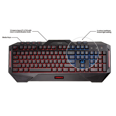 Asus Teclado Jogo Cerberus