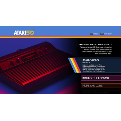 Atari 50: The Aniversário Collection Steelbook Edition Switch