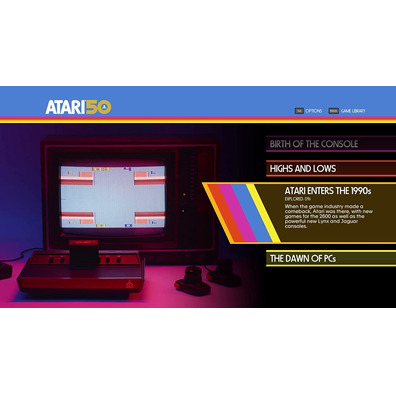 Atari 50: The Aniversário Collection Steelbook Edition Switch