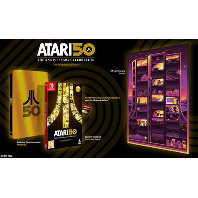 Atari 50: The Aniversário Collection Steelbook Edition Switch