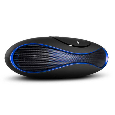 Alto-falantes Bluetooth con radio Azul