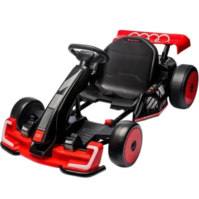 Audi GoKart 24V Vermelho para crianças - Coche elétrico