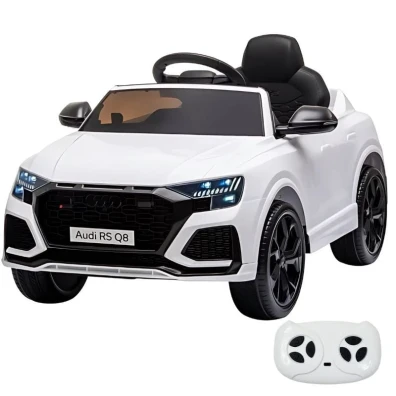 Audi RS Q8 Branco 12V - Coche elétrico para crianças