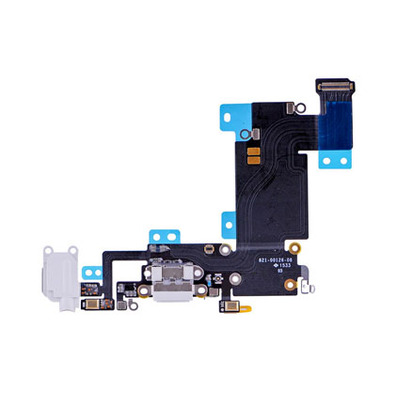 Reposto Audio Dock Connector Flex iPhone 6S Plus 5.5" Branco
