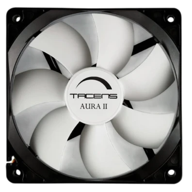 Ventilador Tacens Aura II Negro para carcaça de PC