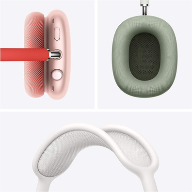 Apple AirPods Max fones de ouvido com caso inteligente Rosa caso
