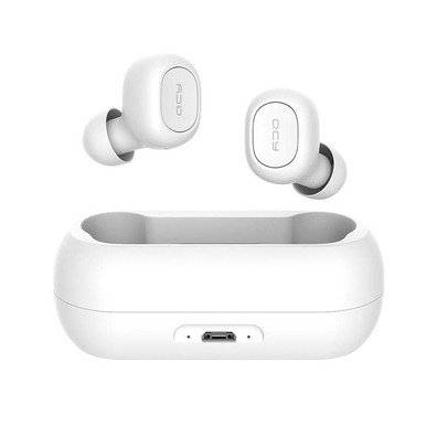 Fones de ouvido Bluetooth 5.0 QCY - QS1 Branco