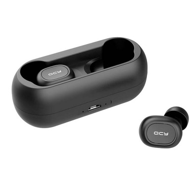 Fones de ouvido Bluetooth 5.0 QCY - QS1 Preto