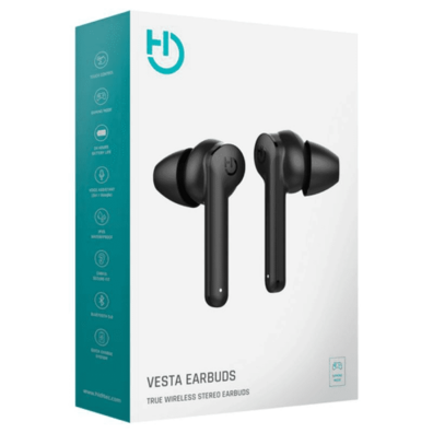 Auriculares Bluetooth Hiditec Vesta Black BT5.0 TWS